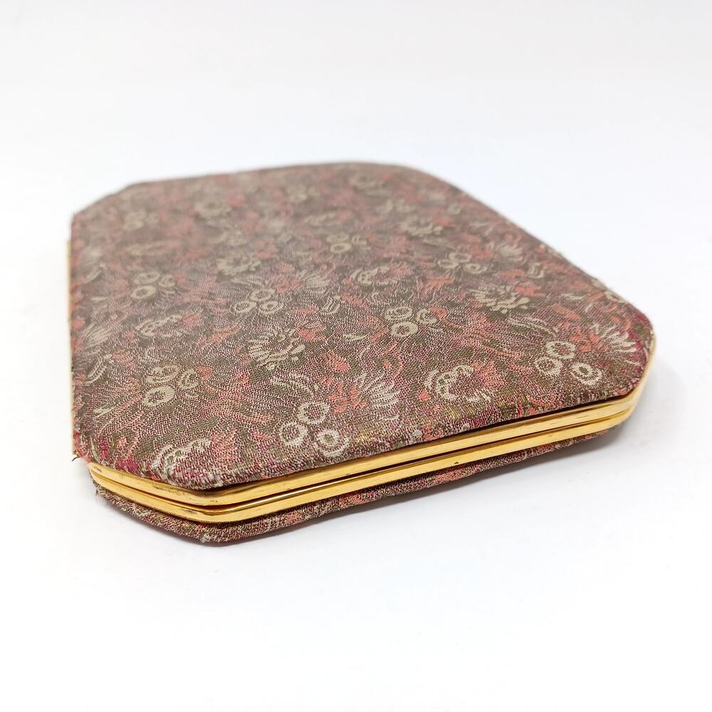 Vintage I.magnin & Co Made In France Women 1960s Wallet With Mirror - Picture 3 of 11
